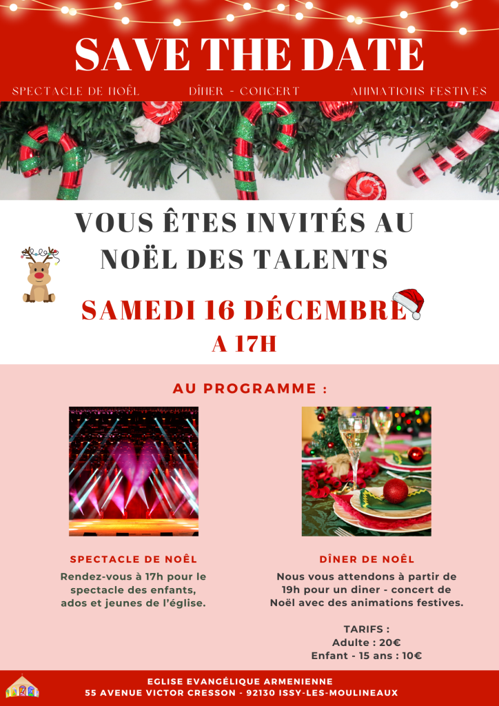 Fête de Noël de l'église