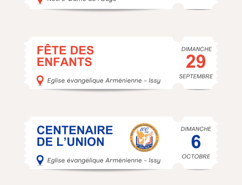 Save the dates – Festivités du centenaire de l’union !